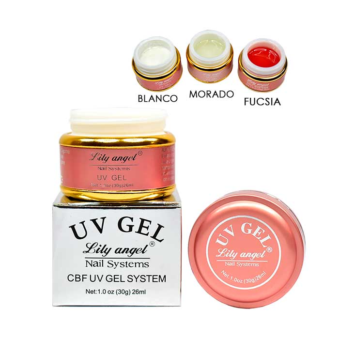 Frasco de gel para uñas UV Lili Angel