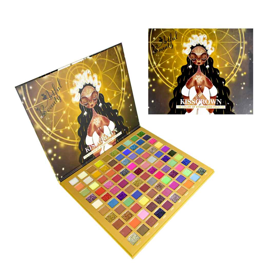 Sombras para rostro kisscrown 100c