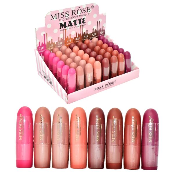 Labiales Miss Rose matte cápsula