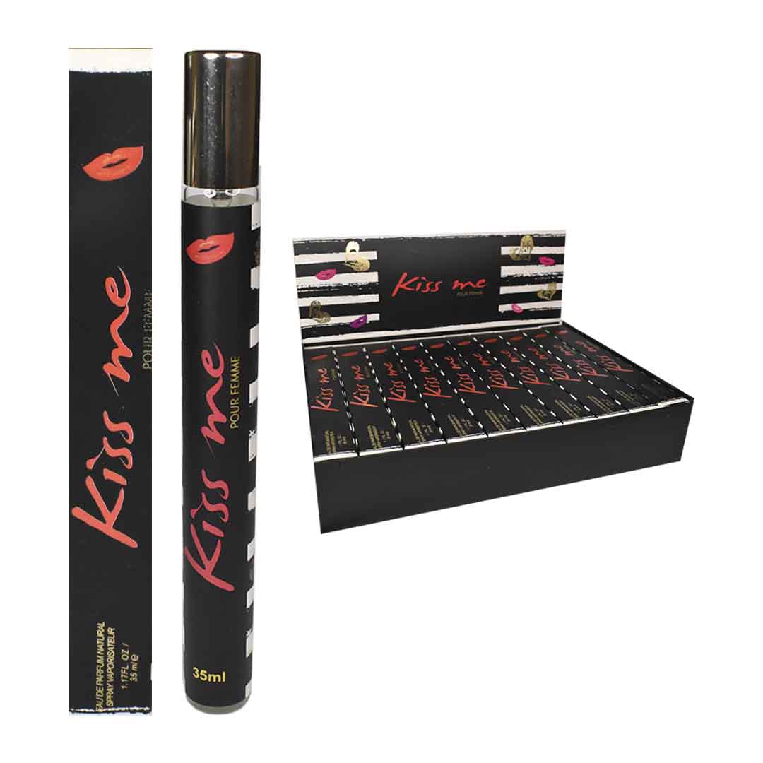 perfume kiss me caja negra 35ml