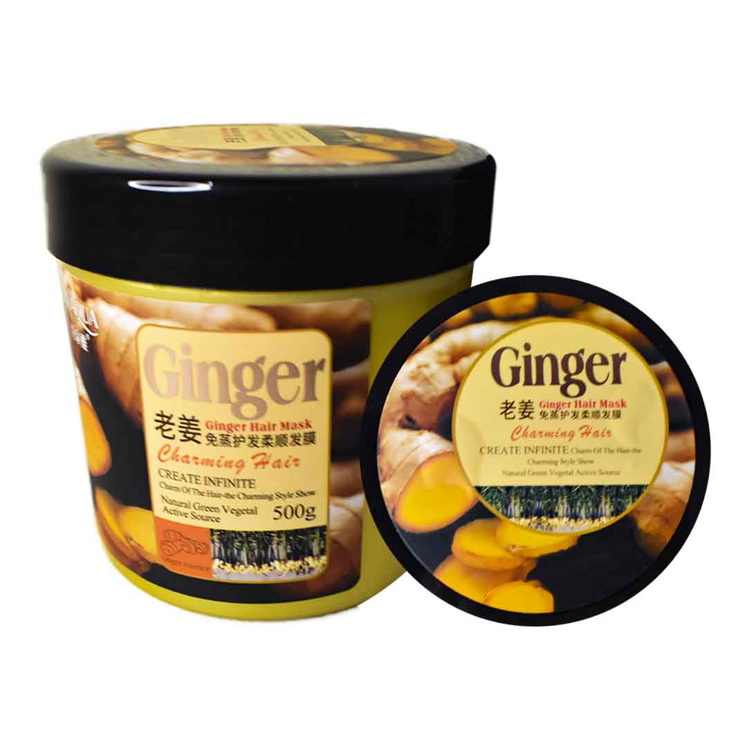 Tratamiento para el cabello de jengibre bioaqua 500g