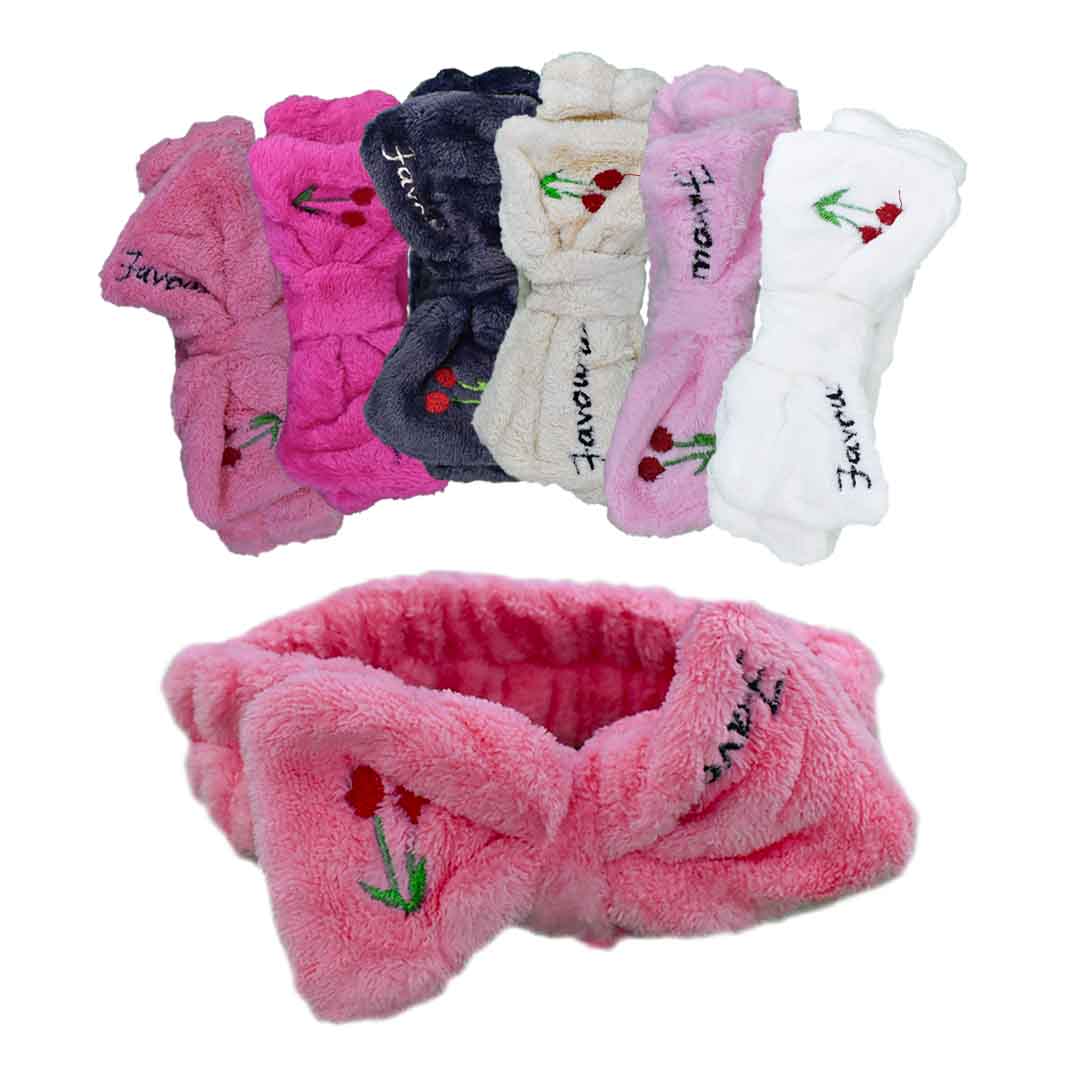 Banditas de moño con cerezas