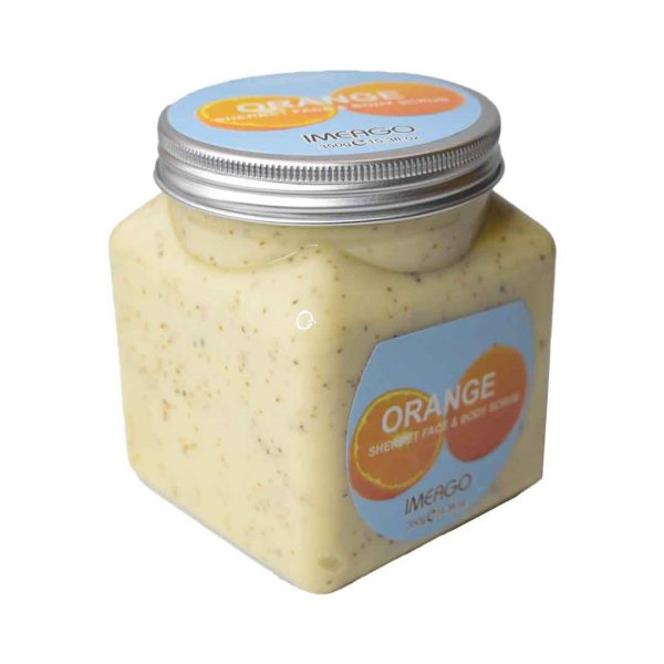 Exfoliante corporal imeago de naranja