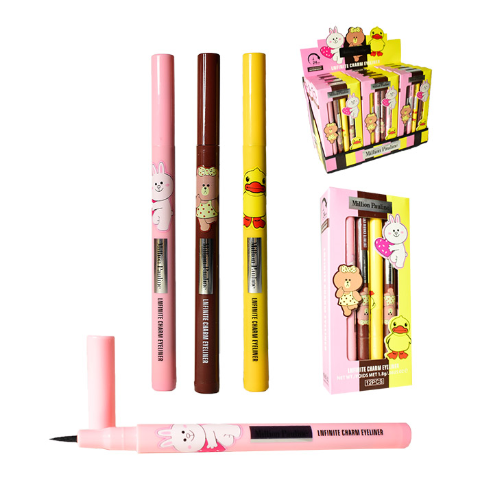 Unidad de delineador Million Pauline presentación de colores y animales animados