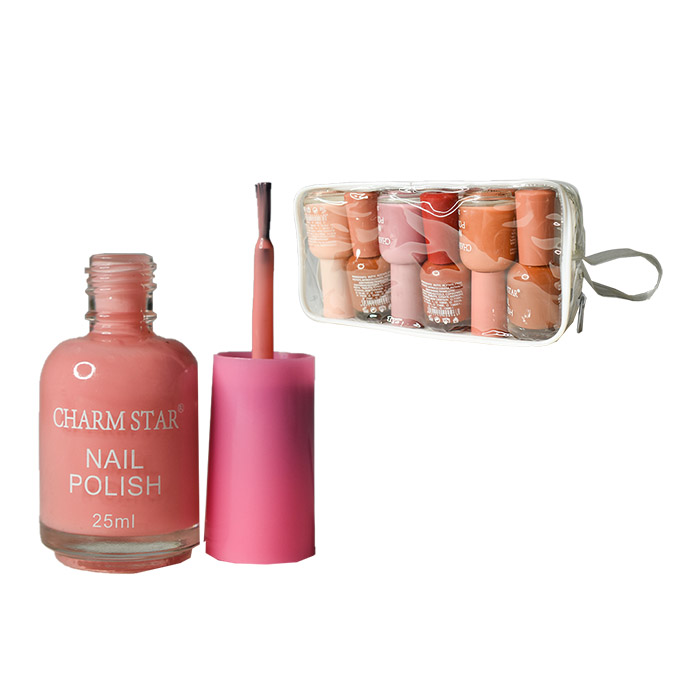 Kit esmaltes nude charm star nail polish 25ml