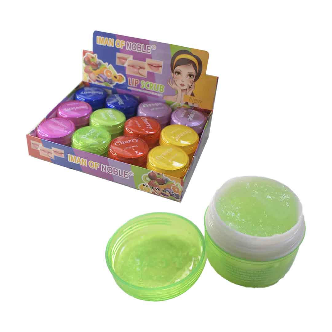 Exfoliante para labios en frasco iman of noble