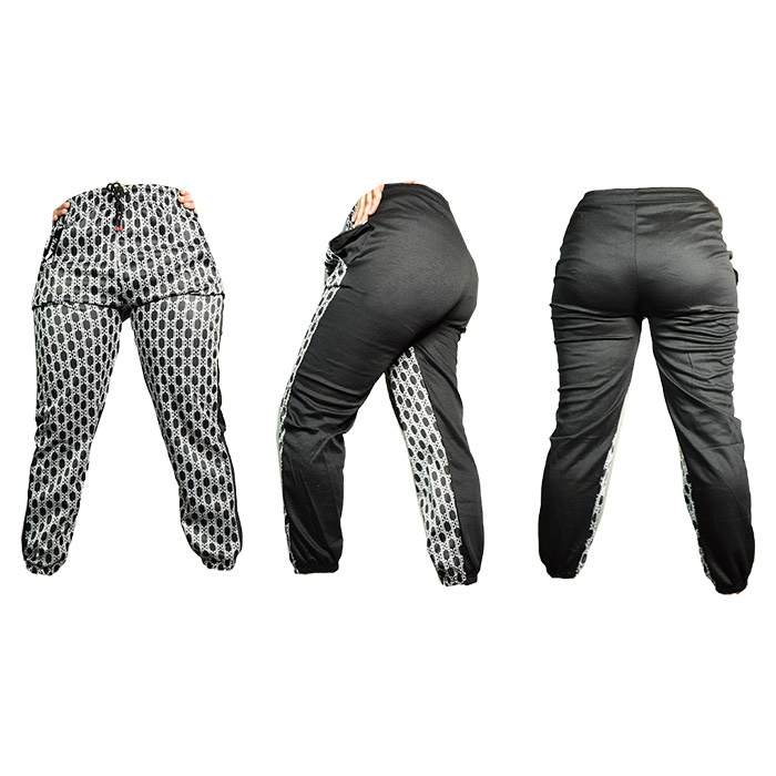 Pants negros lida con diseño letras b al frente