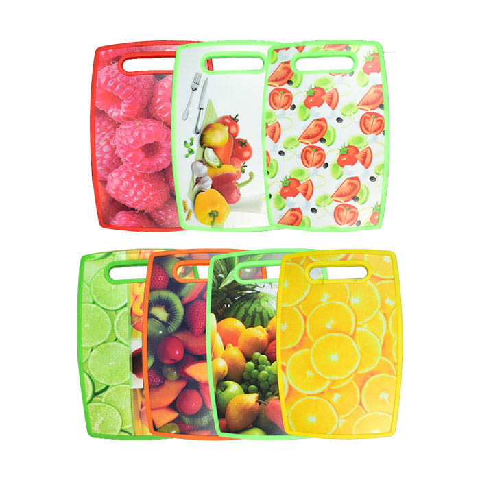 Tabla pequeña para picar de diseños frutales con antideslizante