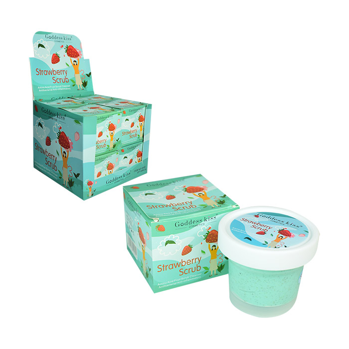 Gel exfoliante de fresa goddess kiss