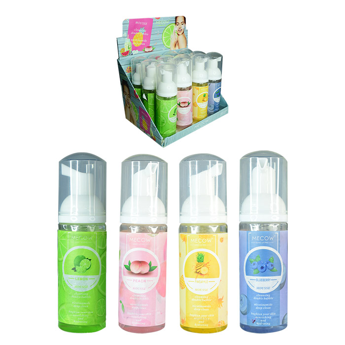 Espuma limpiadora mecow frutas 50ml