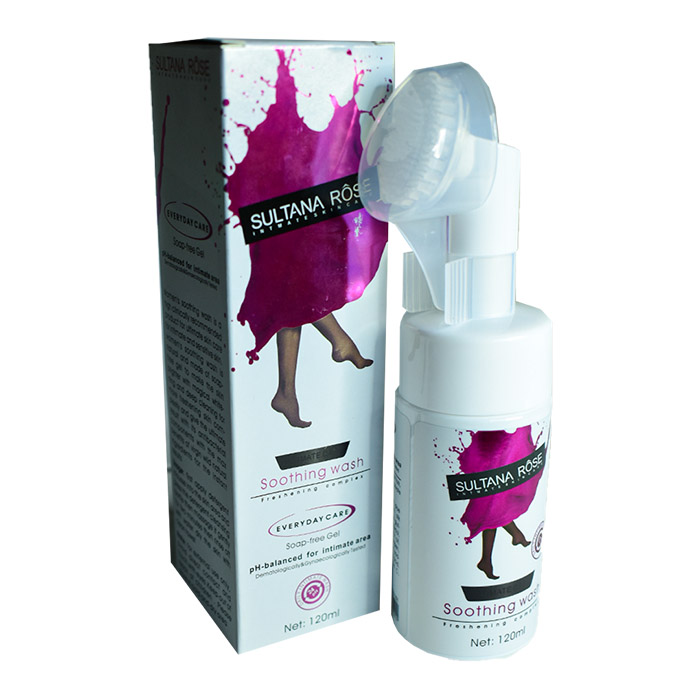 Espuma corporal para partes intimas Sultana Rose 120ml
