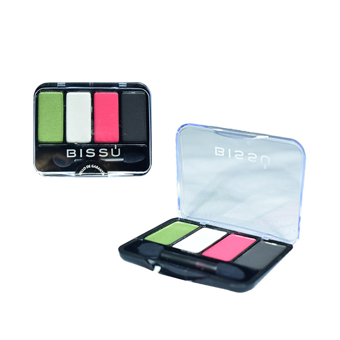 Cuarteto de sombras bissu con brocha aplicadora 32