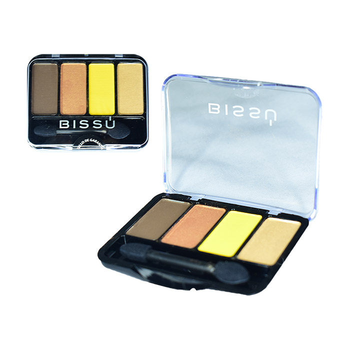 Cuarteto de sombras bissu con brocha aplicadora 34