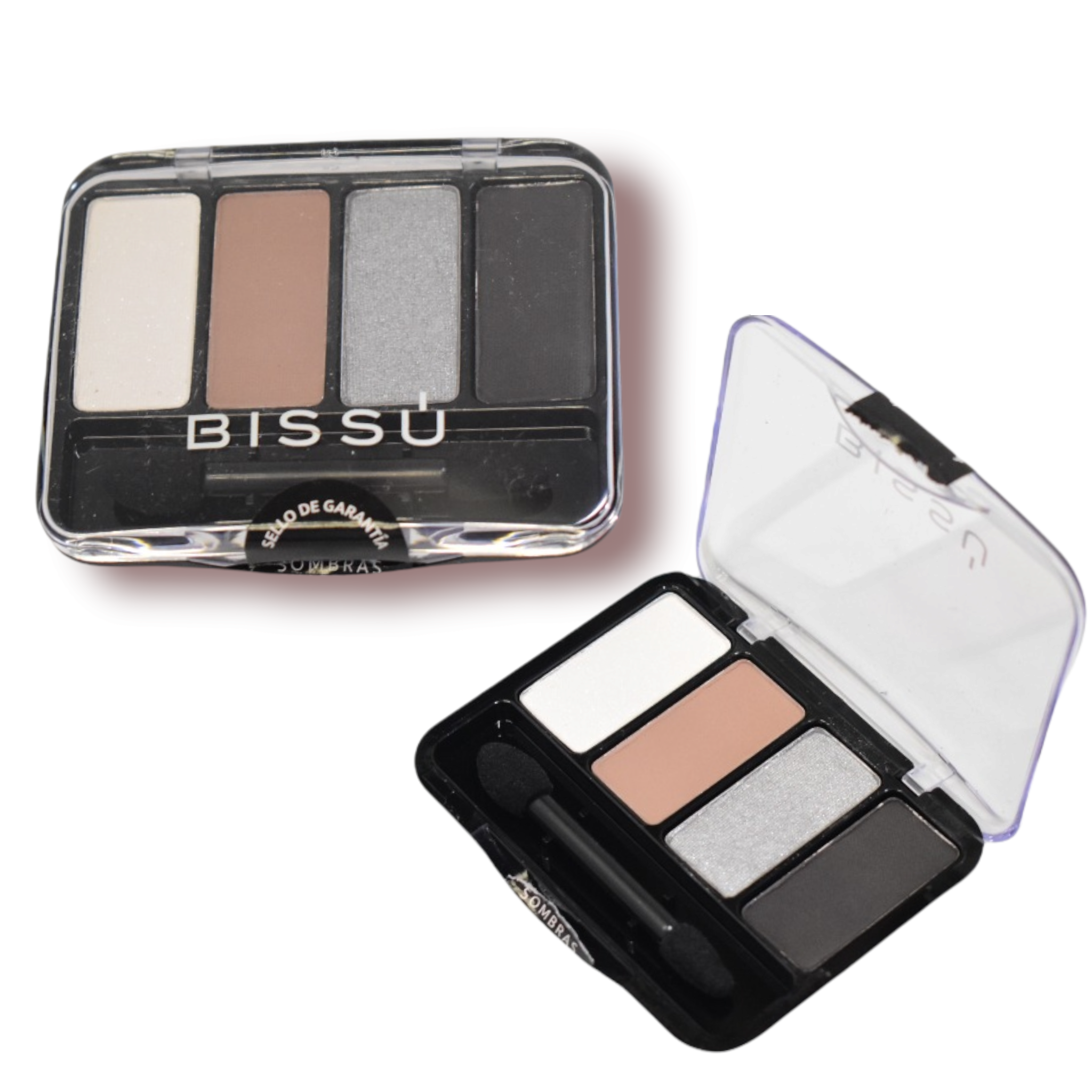 Cuarteto de sombras bissu con brocha aplicadora 43