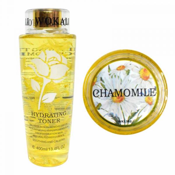 Tónico de manzanilla rejuvenecedor y reafirmante wokali 400ml