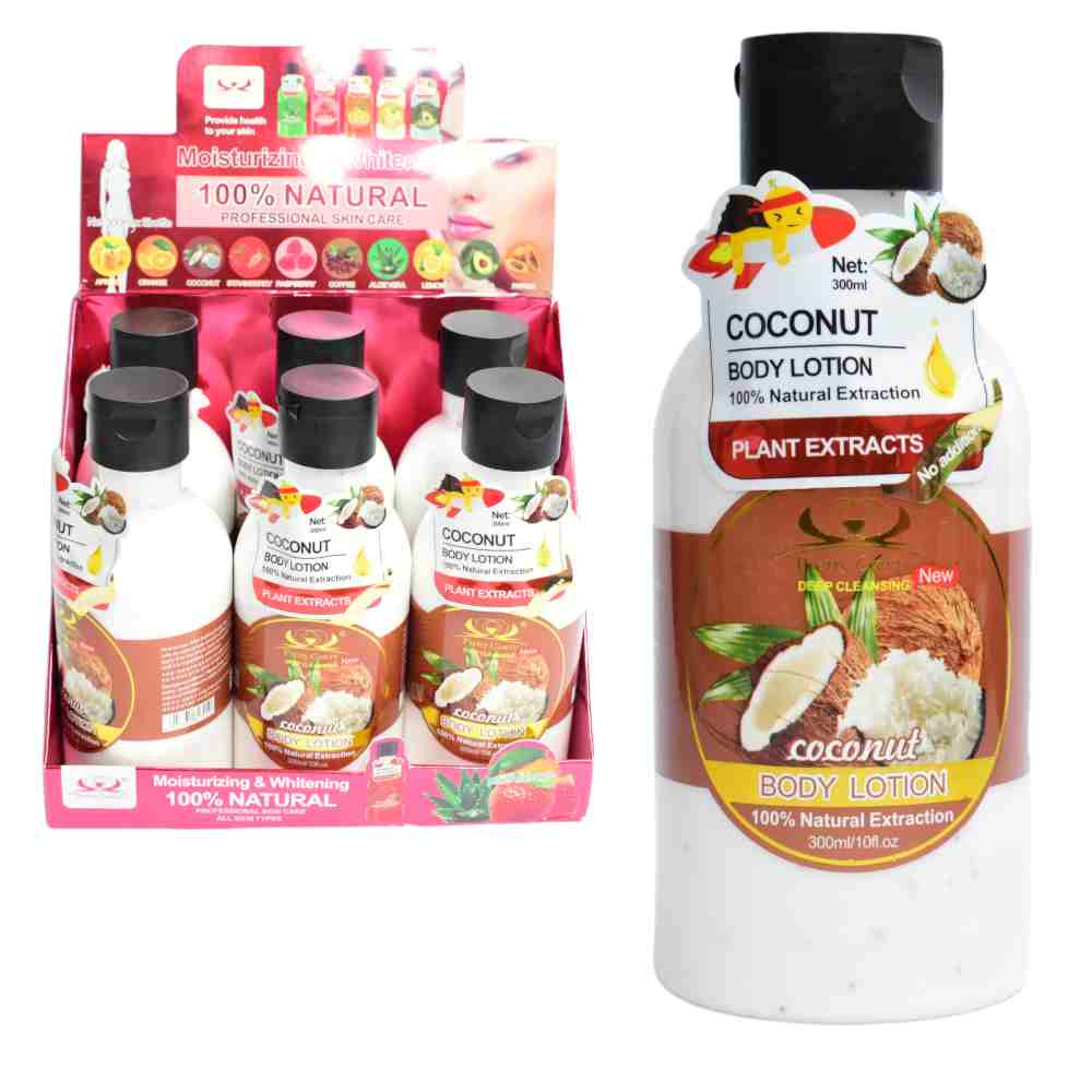 Crema limpiadora para cuerpo con aroma de coco 300ml