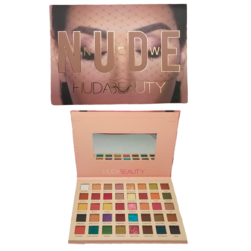 Paleta de sombras Nude 40 colores Hudabeauty