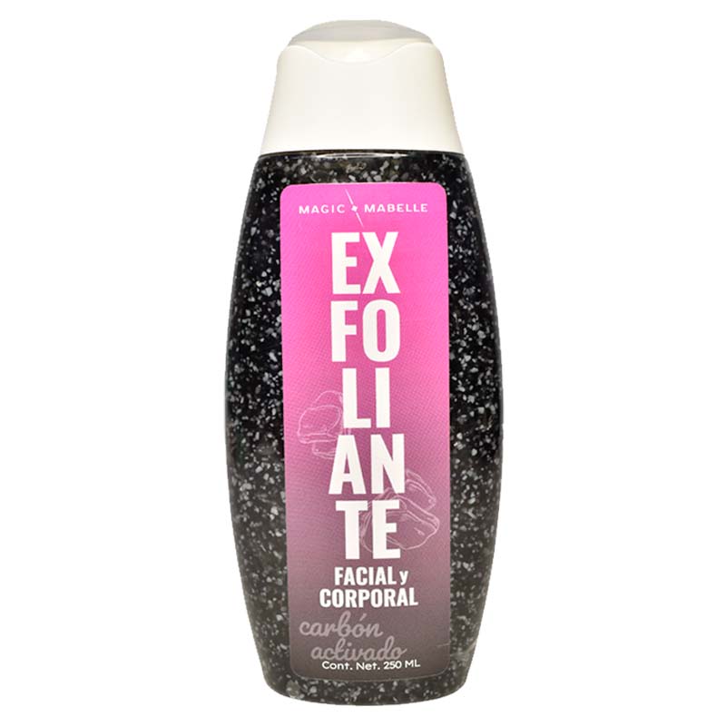 Exfoliante facial y corporal carbón activado MB