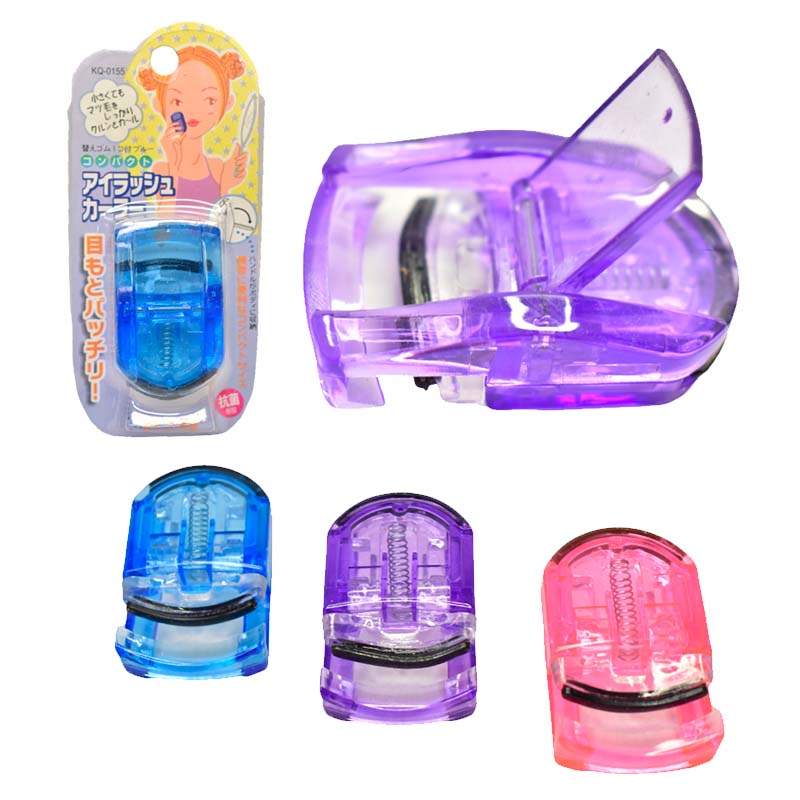 Mini Curlash Portable De Colores Con Repuesto Incluido