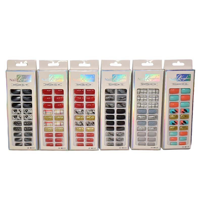 Set de Uñas de 24 unidades Nail Kingdom caja blanca