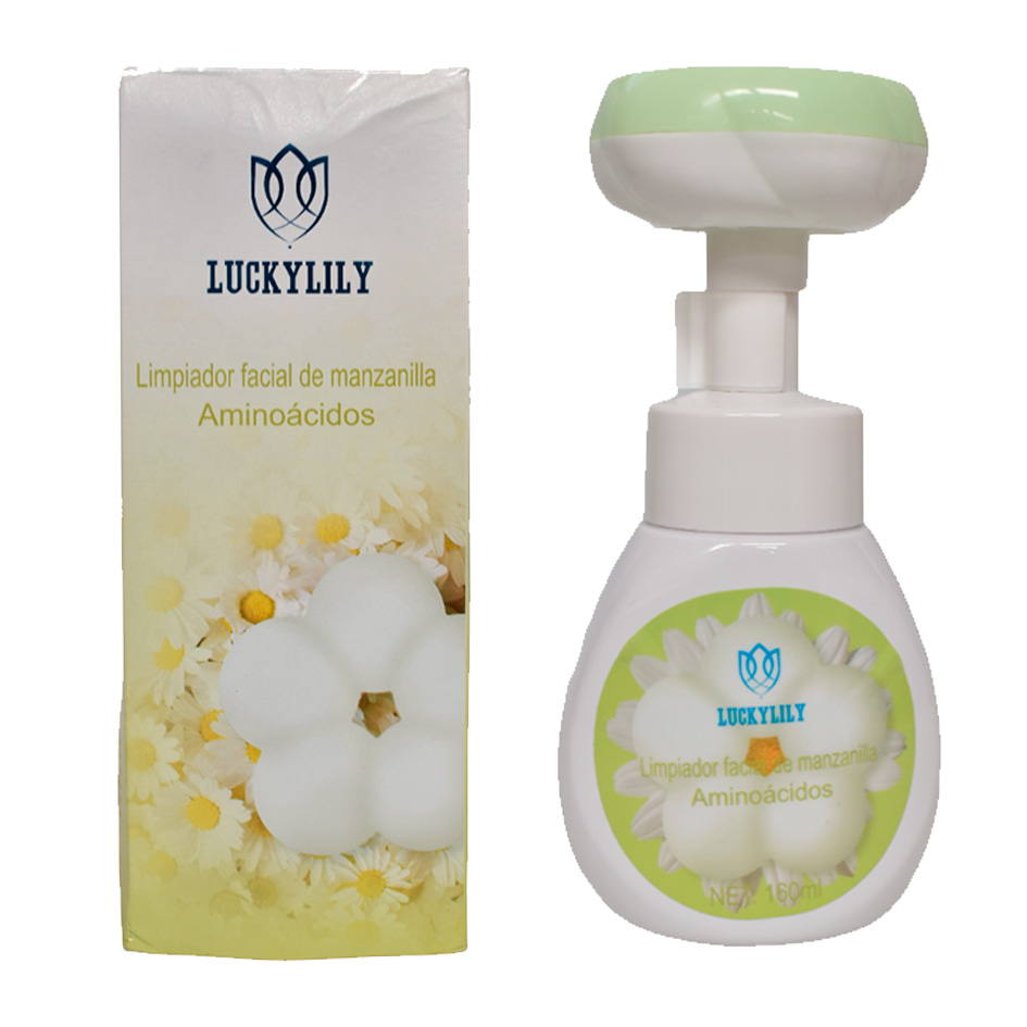 Espuma facial de manzanilla aminoácidos 160ml Lucky Lily