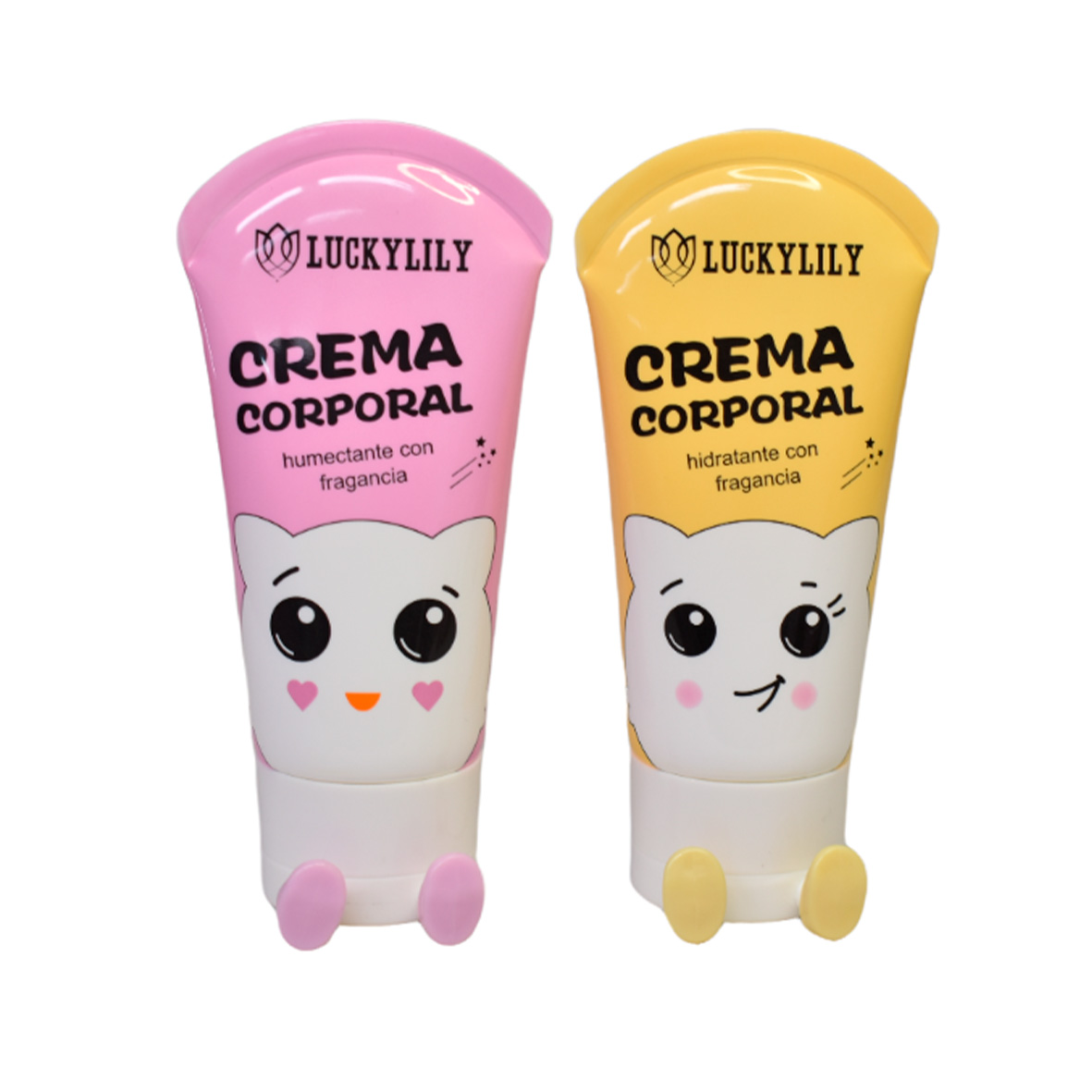 Crema corporal hidratante Lucky Lily tapadera artística de zapatos