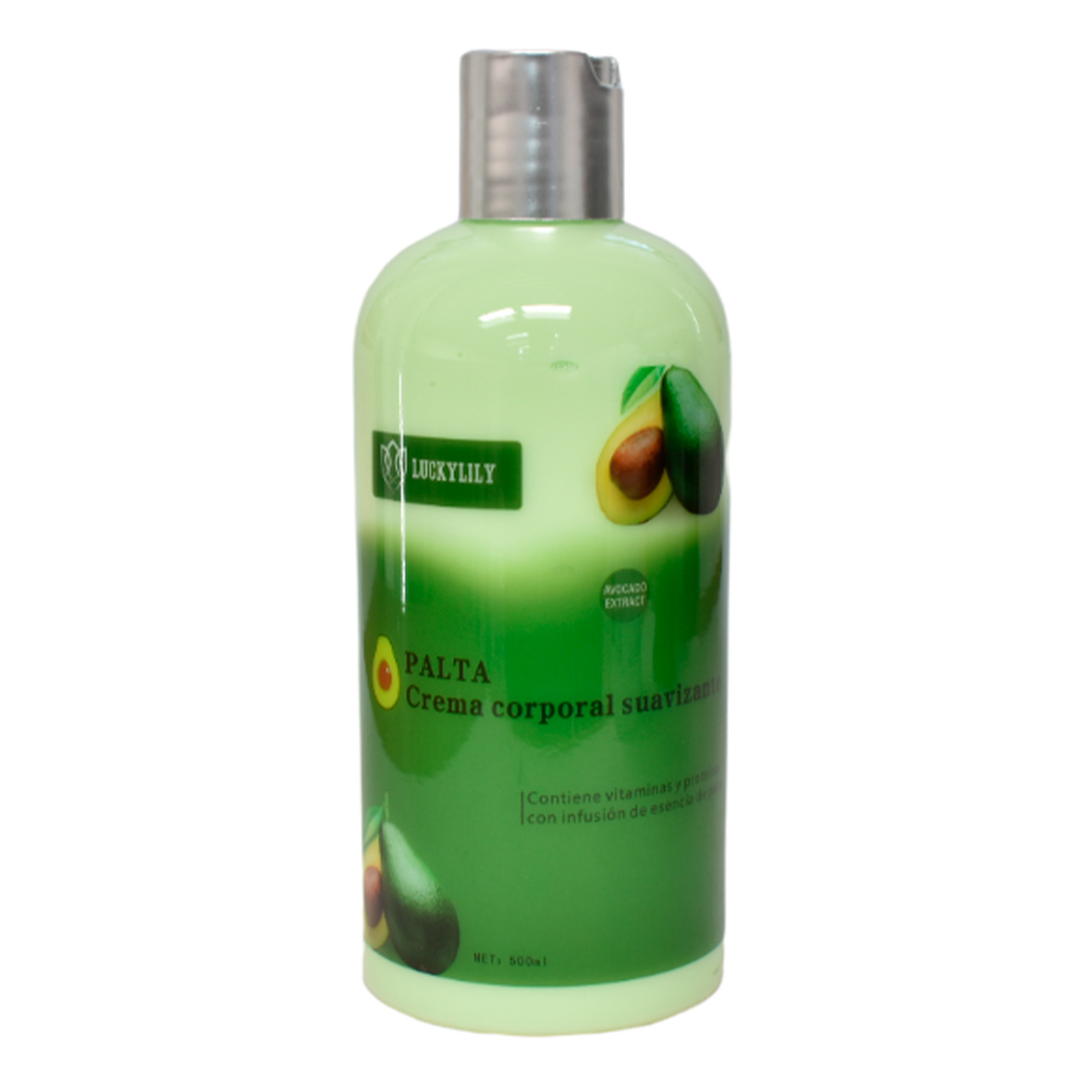 Crema corporal suavizante de aguacate Lucky Lily 500ML