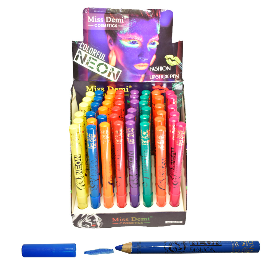 Delineador de labios y ojos 2 en 1 colorful Neon Miss Demi
