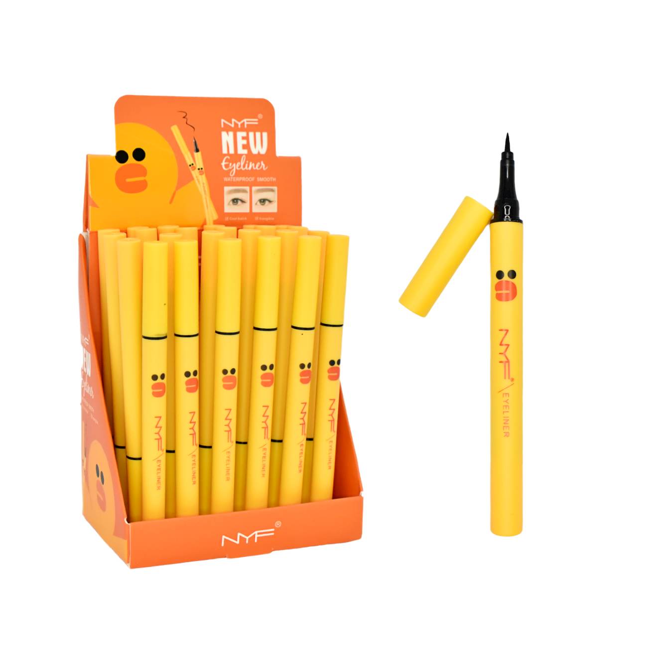 Delineador de ojos NYF new presentación amarilla pollito