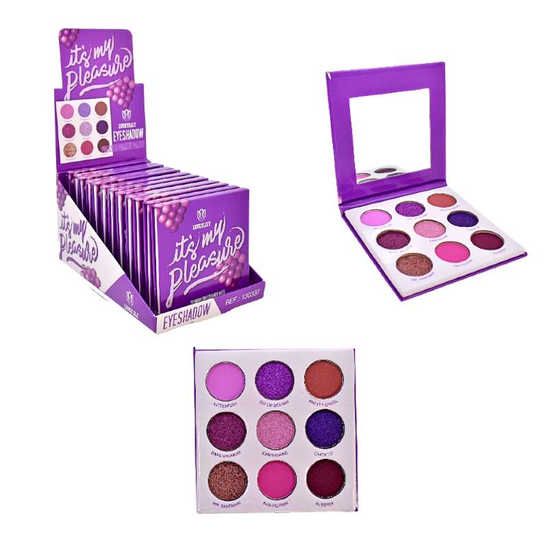 Sombra para rostro de Uva 9 colores Its my Pleasure Lucky Lily