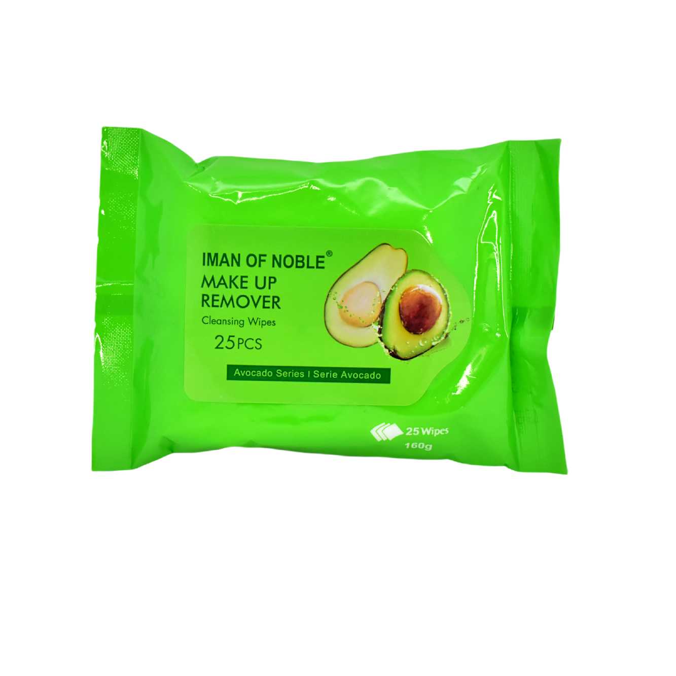 Toallitas desmaquillantes con extracto de aguacate Iman Of Noble