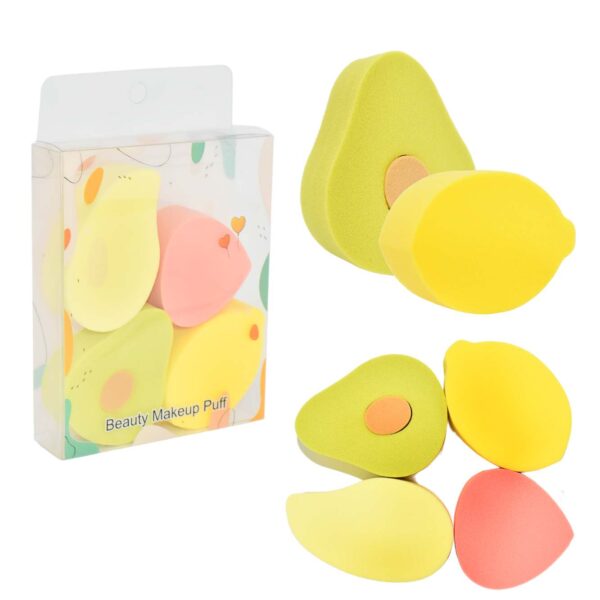 Kit de blender presentación de frutas Beauty Makeup Puff