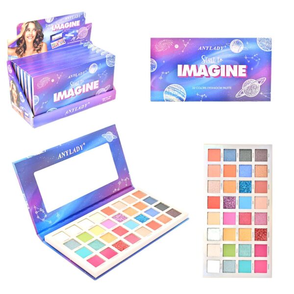 Sombra de ojos AnyLady Satr to imagine 32 colores