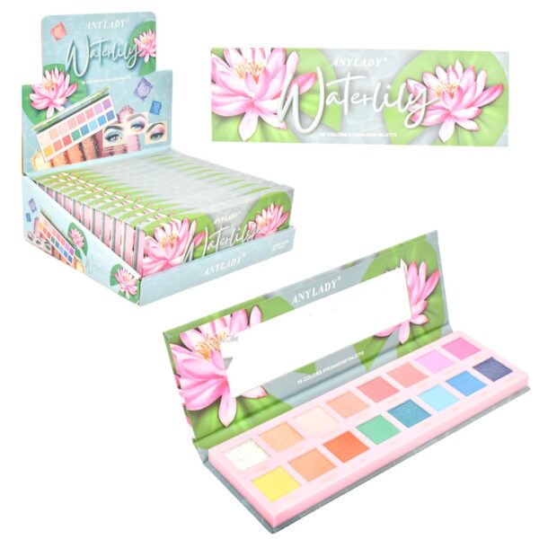 Sombra de ojos Waterlily AnyLady 16 colores