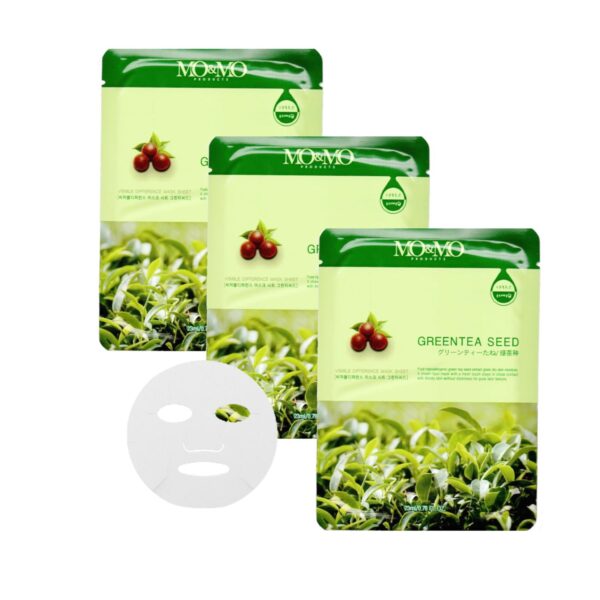 Mascarilla facial de te verde MO&MO 23ML