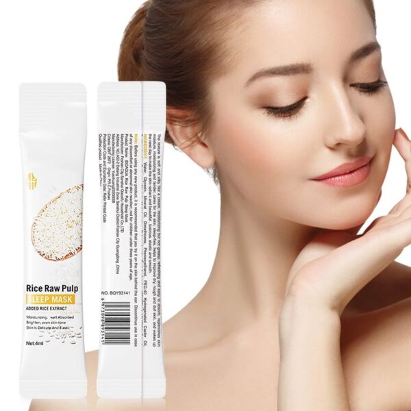 Mascarillas Faciales Para Dormir Con Extracto De Arroz De 4Ml Bioaqua
