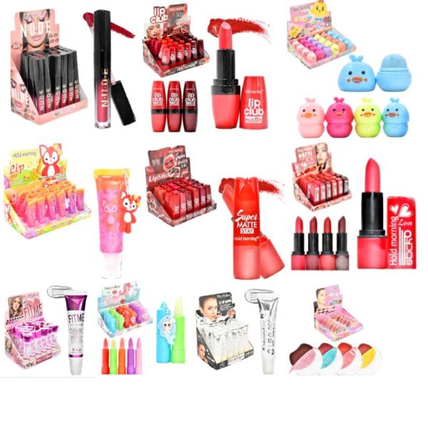 Tintas, Brillos Y Exfoliante Para Labios Surtidos LOTE 2