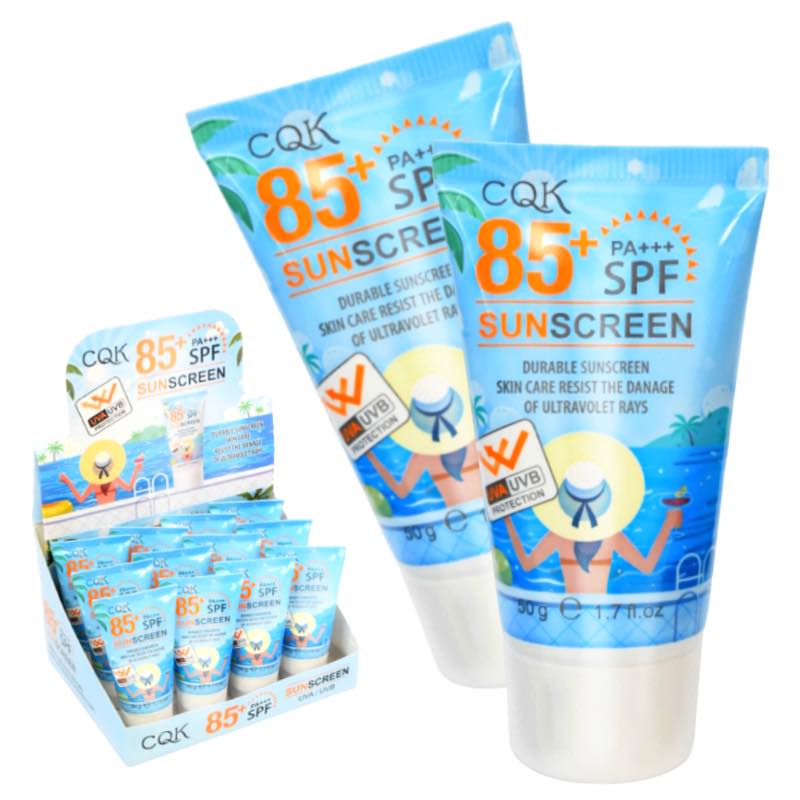 Protector Solar CQK 85 SPF+++ Empaques Surtidos - Imagen 2