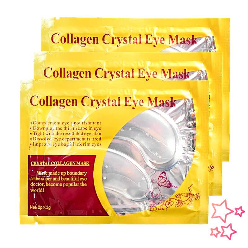 Parche de colageno para ojeras cristalizado CRYSTAL EYE MASK COLLAGEN - Imagen 2