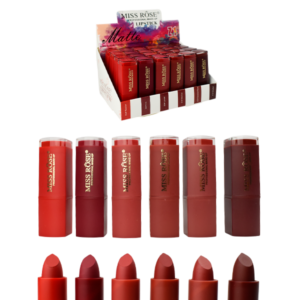 Labiales Miss Rose matte tonos surtidos punta trasparente