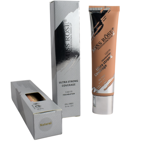 Base de maquillaje líquida de cobertura ultra fuerte Tonos Surtidos Miss Rose - Imagen 2