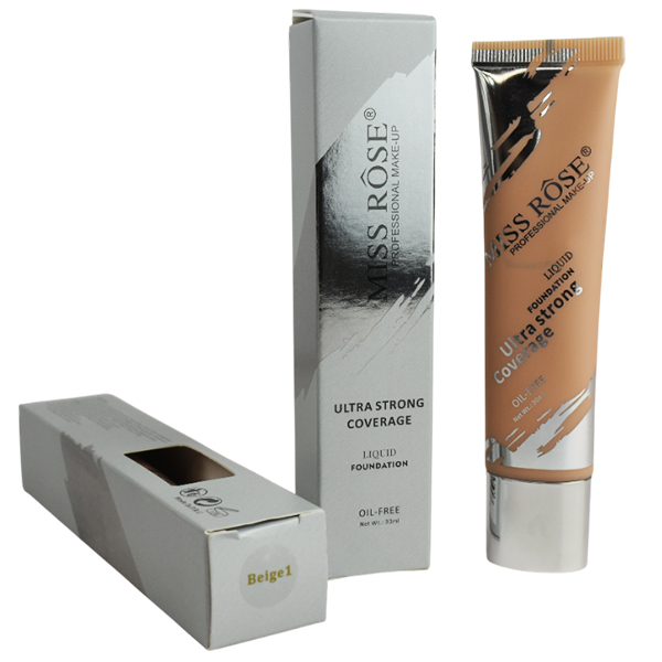 Base de maquillaje líquida de cobertura ultra fuerte Tonos Surtidos Miss Rose - Imagen 4