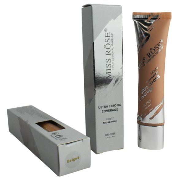 Base de maquillaje líquida de cobertura ultra fuerte Tonos Surtidos Miss Rose - Imagen 6