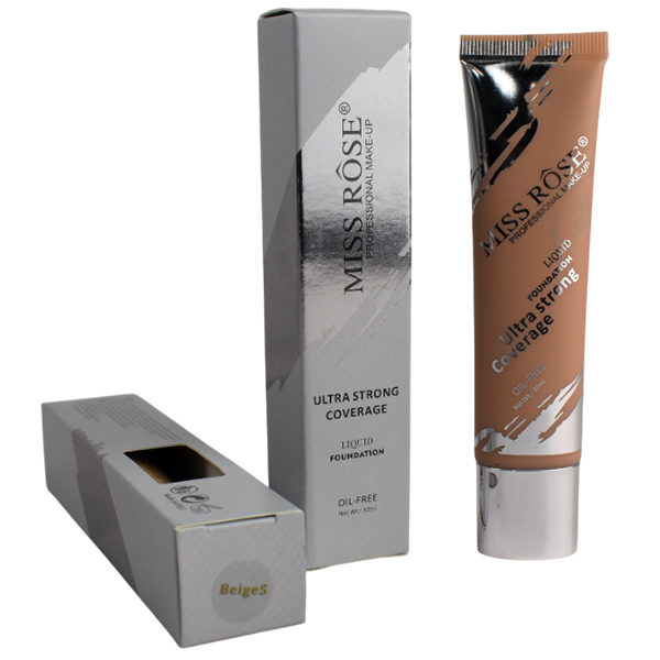 Base de maquillaje líquida de cobertura ultra fuerte Tonos Surtidos Miss Rose - Imagen 7