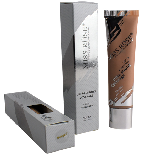Base de maquillaje líquida de cobertura ultra fuerte Tonos Surtidos Miss Rose - Imagen 9