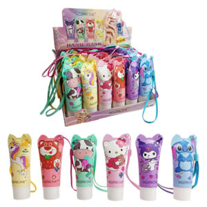 Mascarilla de manos 99% hidratación 24 horas con presentación de figuras surtidas de Biggerbowie